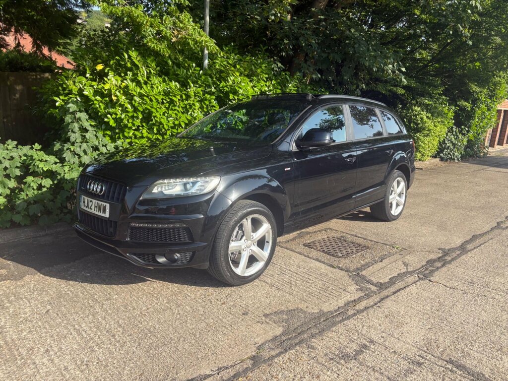 Audi Q7 Q7 S Line Tdi Quattro Black #61
