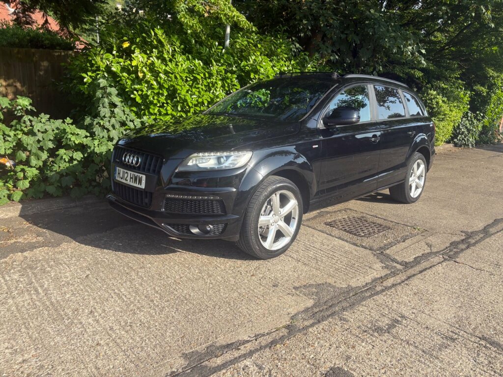 Audi Q7 Q7 S Line Tdi Quattro Black #47