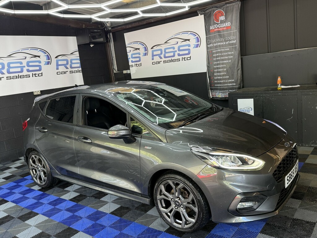 Ford Fiesta 1.0 T Ecoboost St-line X 2020 SB69XEO Grey #3