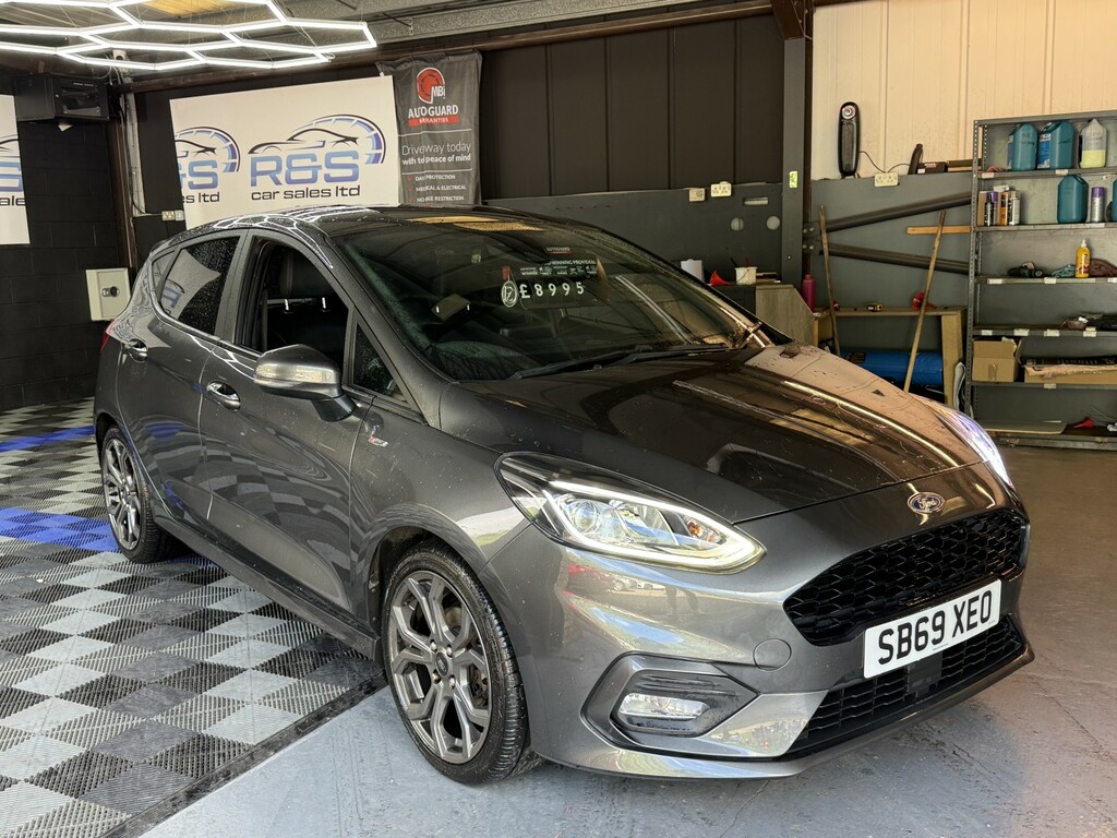 Ford Fiesta 1.0 T Ecoboost St-line X 2020 SB69XEO Grey #4