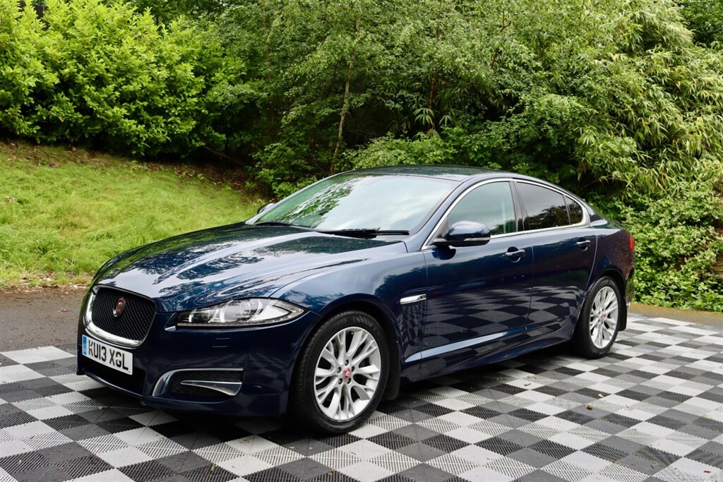 Jaguar XF 3.0D V6 Luxury Euro 5 Ss White #11