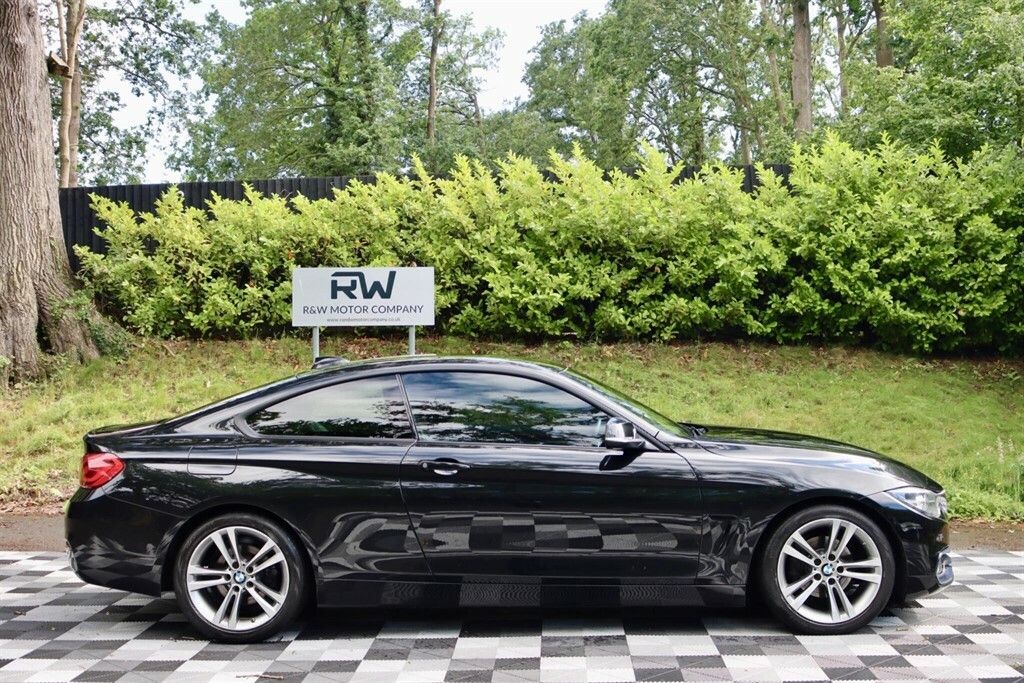BMW 4 Series 2.0 Sport Euro 6 Ss Black #2