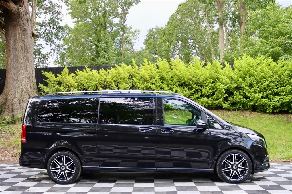 Mercedes-Benz V Class 2.0 D Amg Line G-tronic Euro 6 Ss Xlwb Black #2