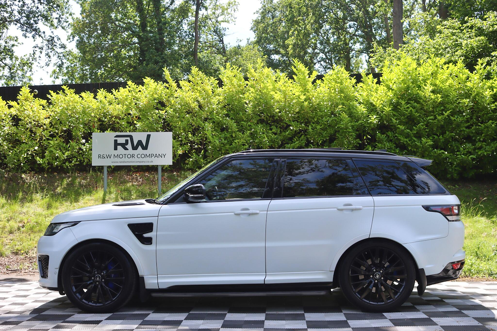 Land Rover Range Rover Sport 5.0 V8 Svr 4Wd Euro 6 Ss White