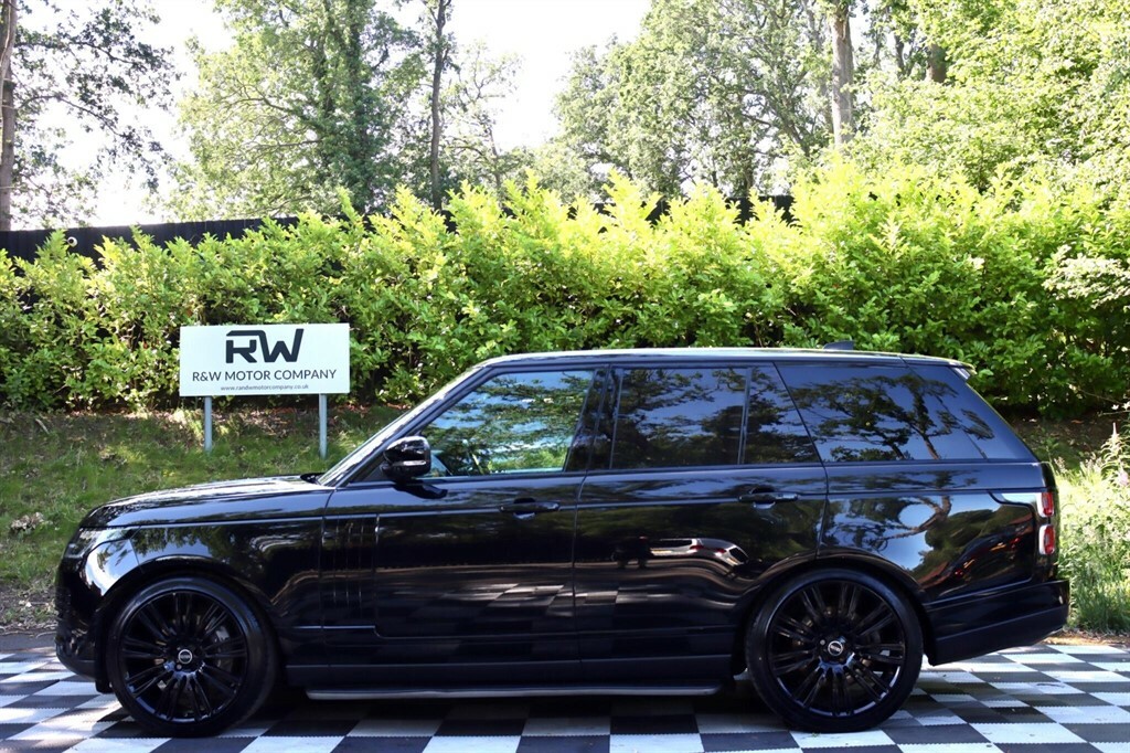 Land Rover Range Rover 5.0 P525 V8 4Wd Euro 6 Ss Black