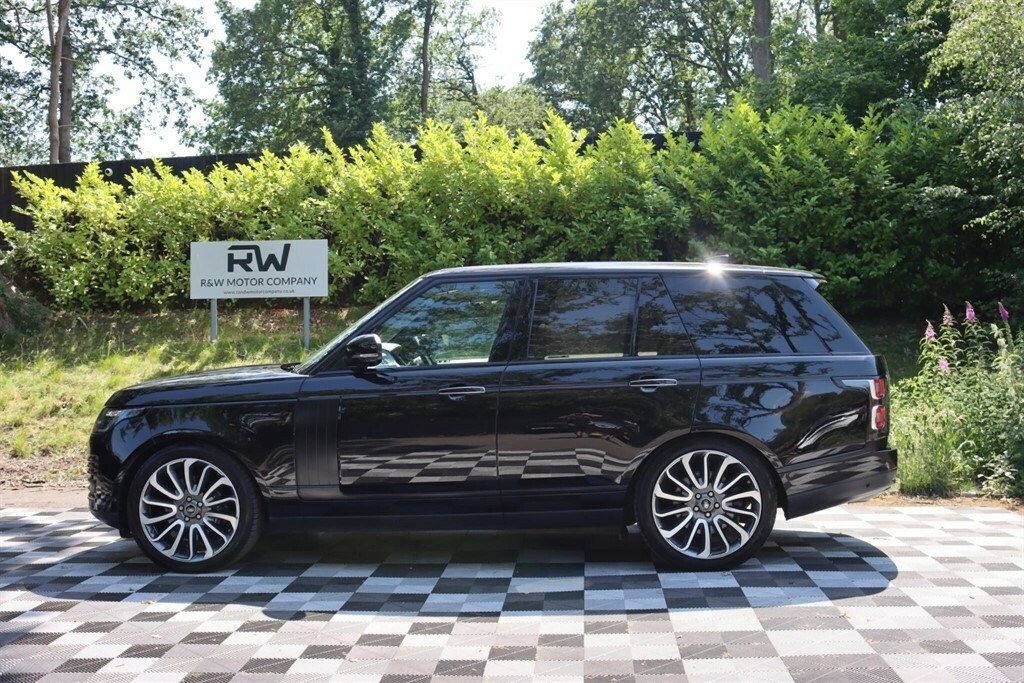Land Rover Range Rover Sdv6 Vogue Black #12