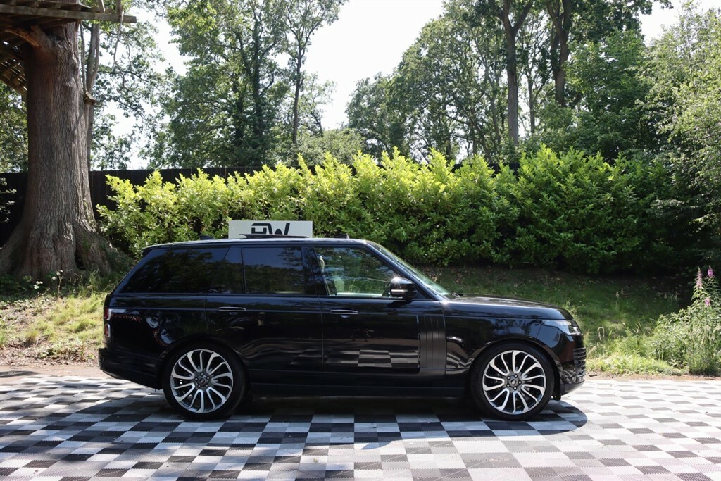 Land Rover Range Rover Sdv6 Vogue Black #13