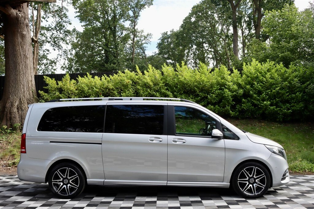 Mercedes-Benz V Class 2.2 Amg Line G-tronic Euro 6 Ss 8 Seat Xlw Silver #2