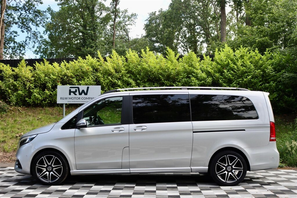 Mercedes-Benz V Class 2.2 Amg Line G-tronic Euro 6 Ss 8 Seat Xlw Silver