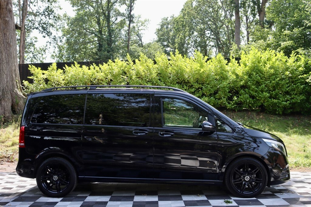 Mercedes-Benz V Class 2.0 D Amg Line G-tronic Euro 6 Ss 7 Seat Black #2