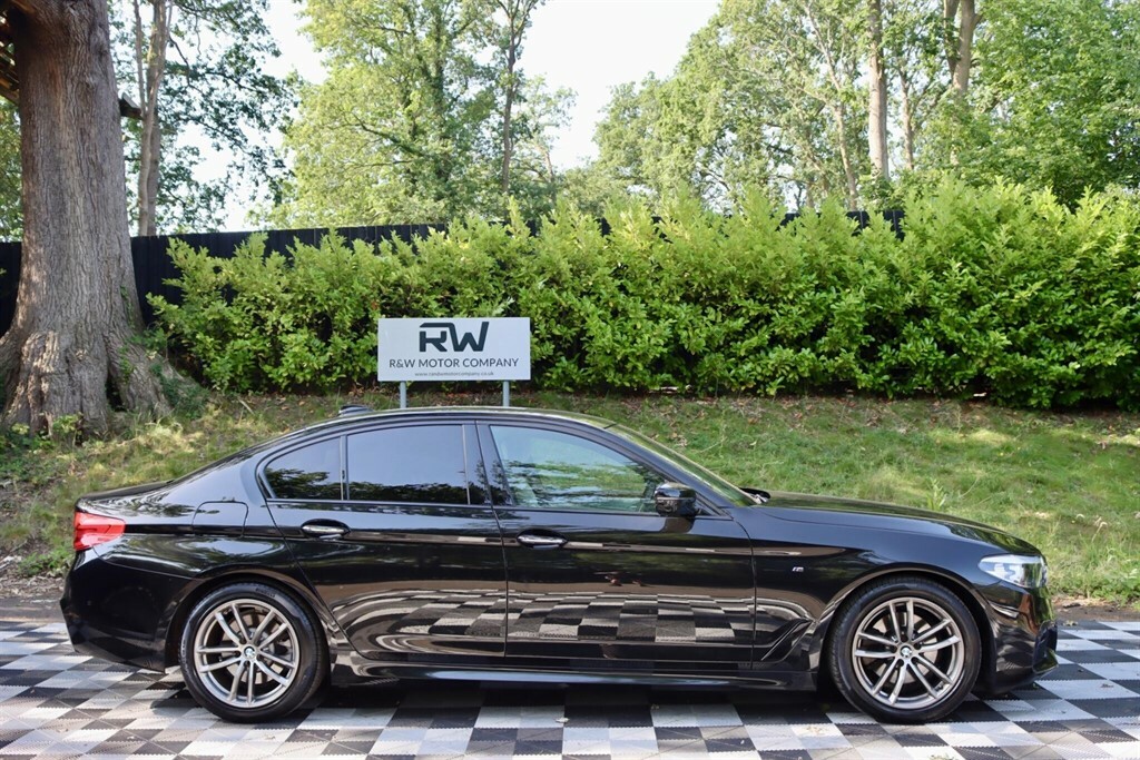 BMW 5 Series 2.0 520D M Sport Euro 6 Ss Black #2