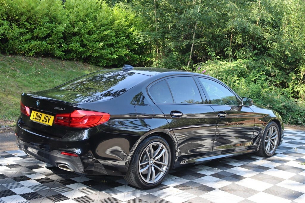 BMW 5 Series  Black #16