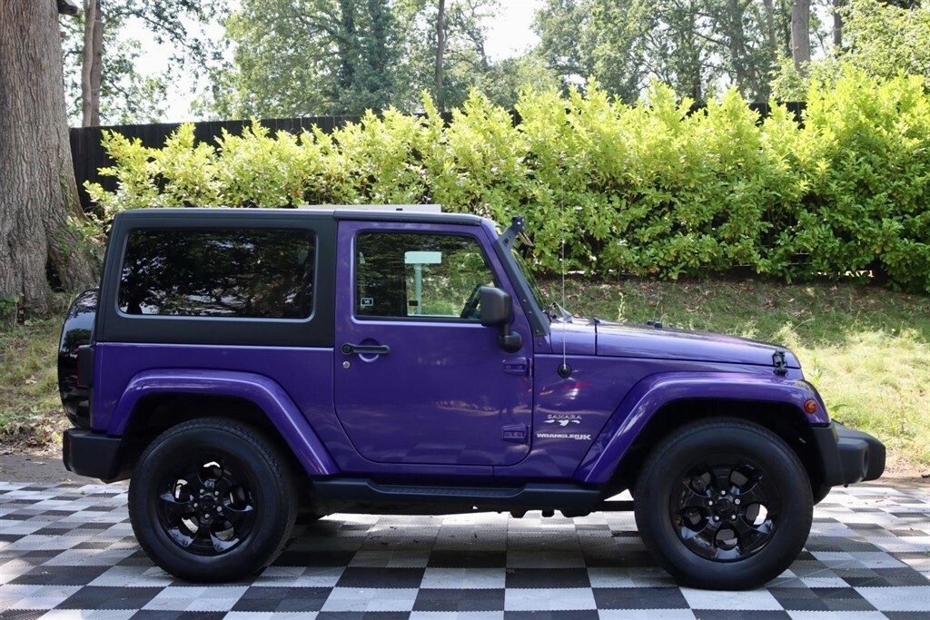 Jeep Wrangler 2.8 Crd Sahara 4Wd Euro 6 Purple #2