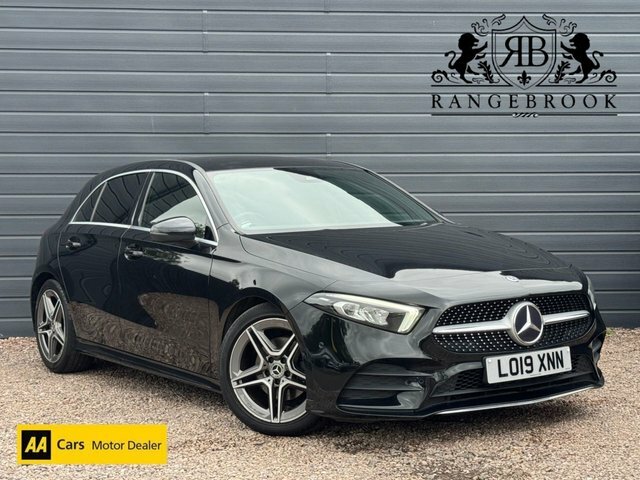 Mercedes-Benz A Class 2019 1.5 A180d Amg Line Executive Hatchback Black