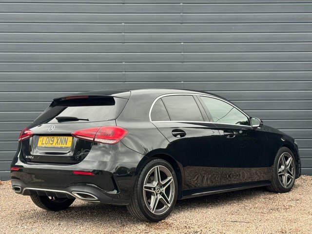 Mercedes-Benz A Class 2019 1.5 A180d Amg Line Executive Hatchback LO19XNN Black #5