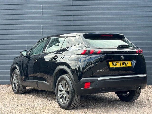 Peugeot 2008 2021 1.5 Bluehdi Active Premium Suv MK71WWY Black #2