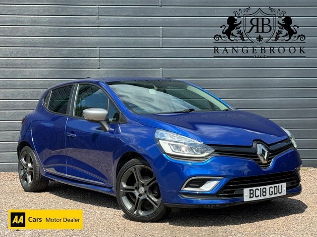 Renault Clio 2018 0.9 Tce Gt Line Hatchback Blue