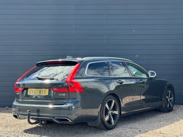 Volvo V90 2017 2.0 D5 Powerpulse R-design Pro Estate Die KY67KVF Grey #5