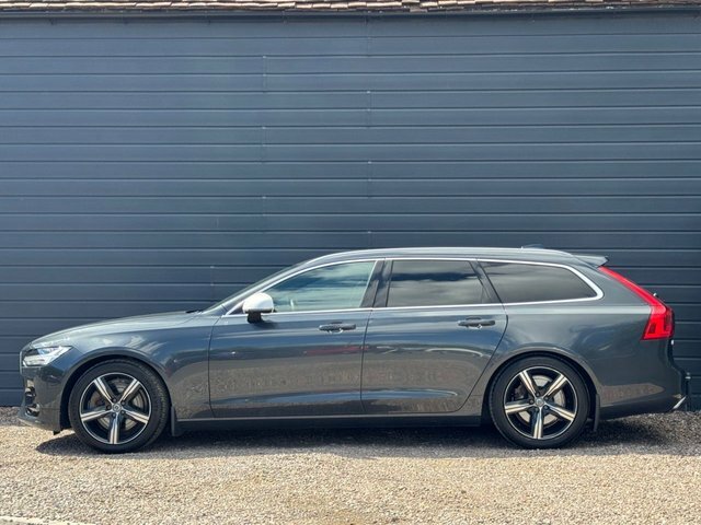 Volvo V90 2017 2.0 D5 Powerpulse R-design Pro Estate Die KY67KVF Grey #6