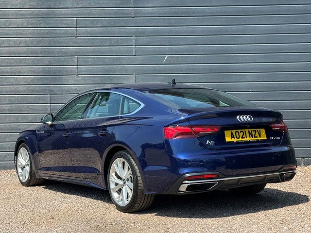 Audi A5 2021 2.0 Tdi 35 Sport Sportback S AO21NZV Blue #2