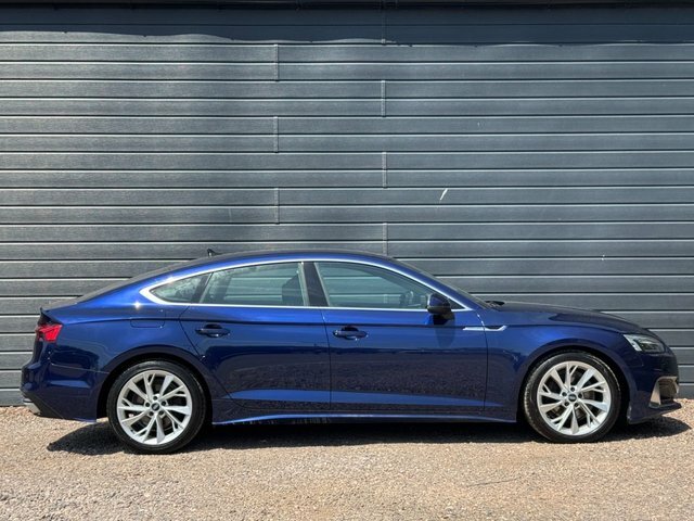 Audi A5 2021 2.0 Tdi 35 Sport Sportback S AO21NZV Blue #6