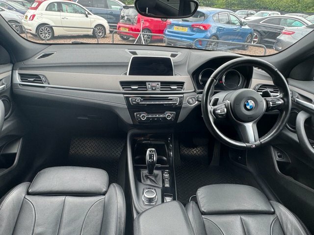 BMW X2 2018 2.0 20D M Sport X Suv Xdrive YK18WAC Black #3