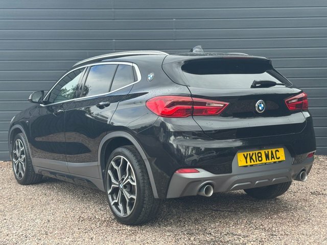 BMW X2 2018 2.0 20D M Sport X Suv Xdrive YK18WAC Black #2