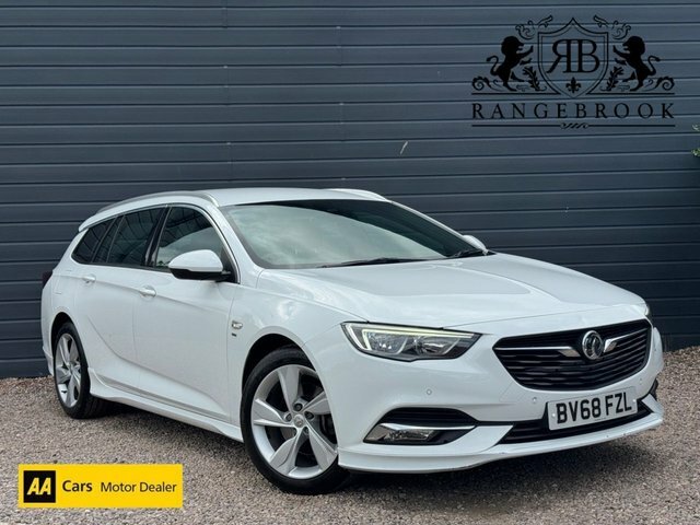 Vauxhall Insignia 2018 1.5I Turbo Gpf Sri VX Line Nav Sports Tourer White