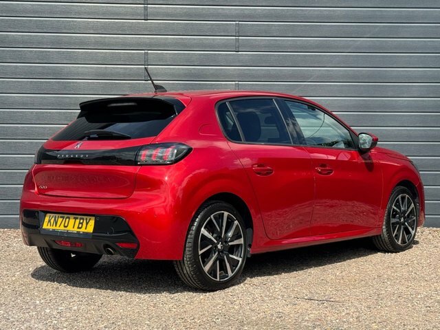 Peugeot 208 2020 1.2 Puretech Allure Hatchback KN70TBY Red #5