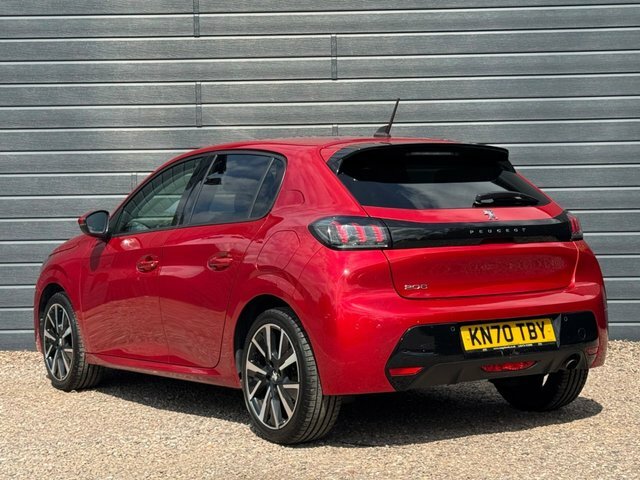 Peugeot 208 2020 1.2 Puretech Allure Hatchback KN70TBY Red #2
