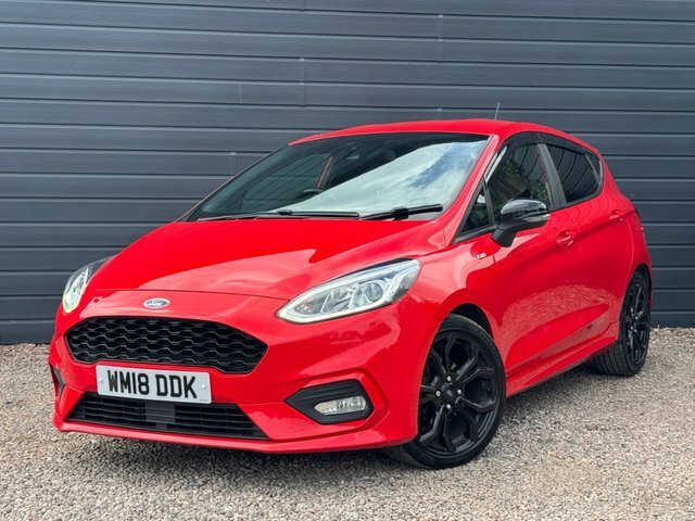 Ford Fiesta 2018 1.0T Ecoboost St-line Hatchback WM18DDK Red #4