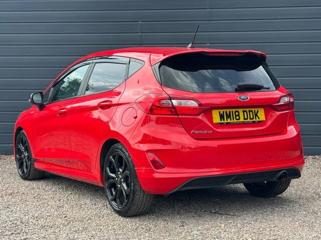 Ford Fiesta 2018 1.0T Ecoboost St-line Hatchback WM18DDK Red #2
