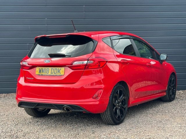 Ford Fiesta 2018 1.0T Ecoboost St-line Hatchback WM18DDK Red #5