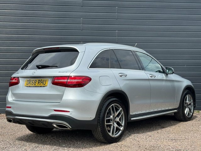 Mercedes-Benz GLC Class 2018 2.0 Glc250 Amg Line Premium Plus Suv Pe DK68RHU Silver #4
