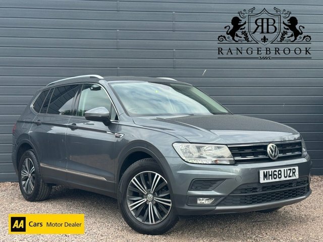 Volkswagen Tiguan Allspace 2019 2.0 Tdi Se Nav Suv Dsg 4Motion MH68UZR Grey