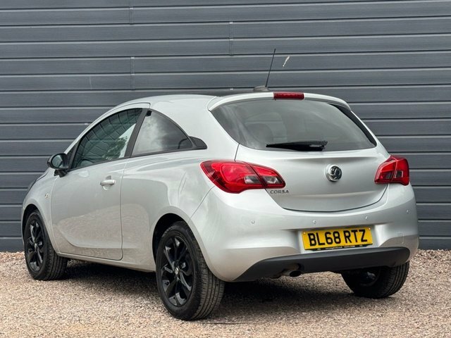 Vauxhall Corsa 2019 1.4I Ecotec Griffin Hatchback BL68RTZ Silver #2