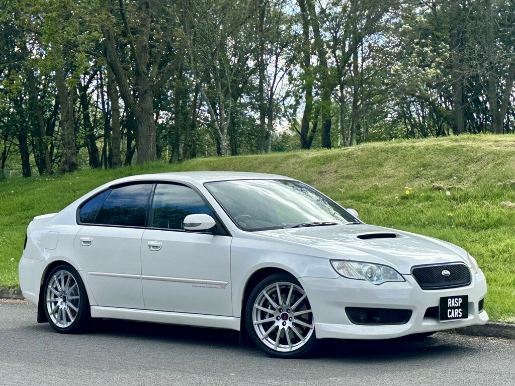 Subaru Legacy Tuned By Sti 2.0 Turbo White #3