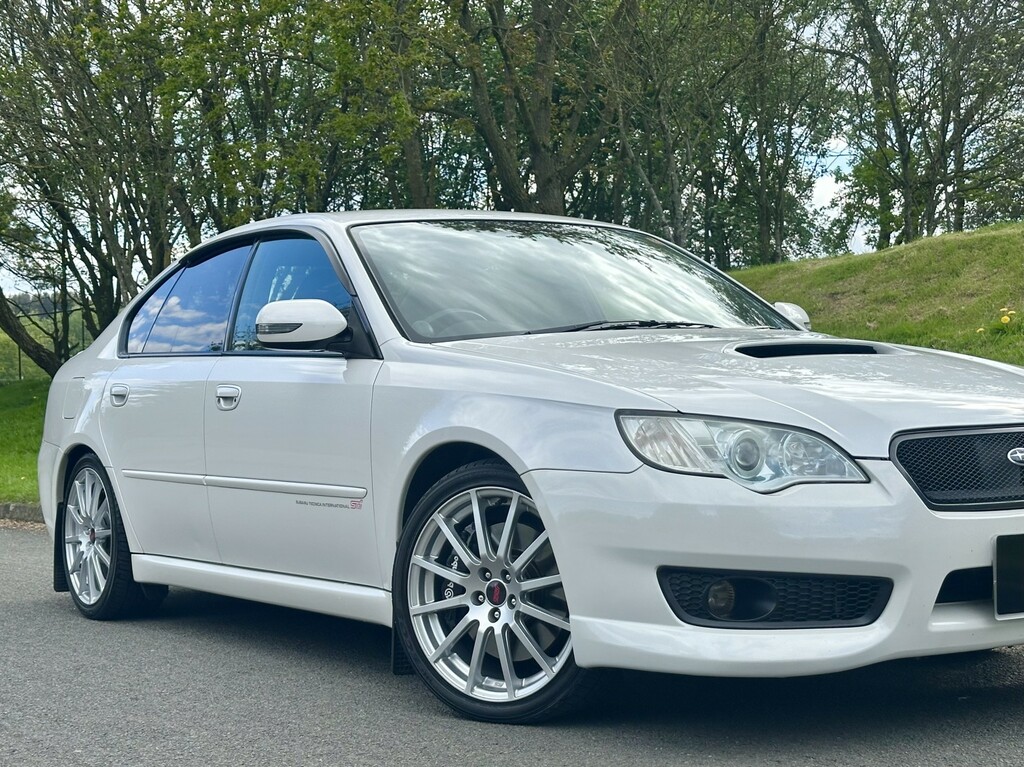 Subaru Legacy Tuned By Sti 2.0 Turbo White #5