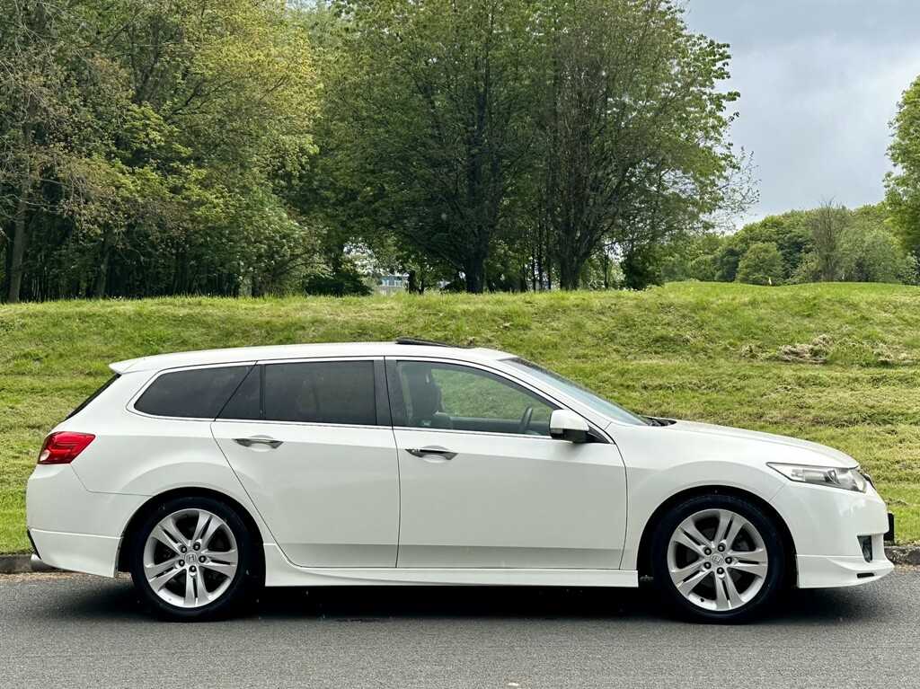 Honda Accord 2.4 I-vtec Sports Tourer Estate Tl Fresh Import White #6