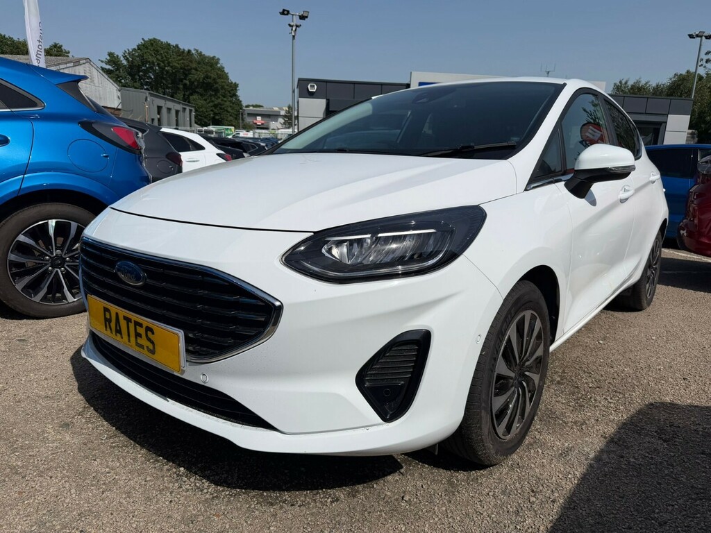 Ford Fiesta Fiesta Hatchback 1.0 Ecoboost Hybrid Mhev 125 Tita EG24HMY White #3