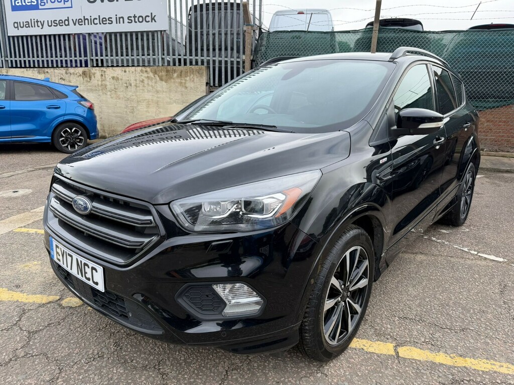 Ford Kuga Kuga Estate 2.0 Tdci St-line 2Wd EY17NCC Black #3