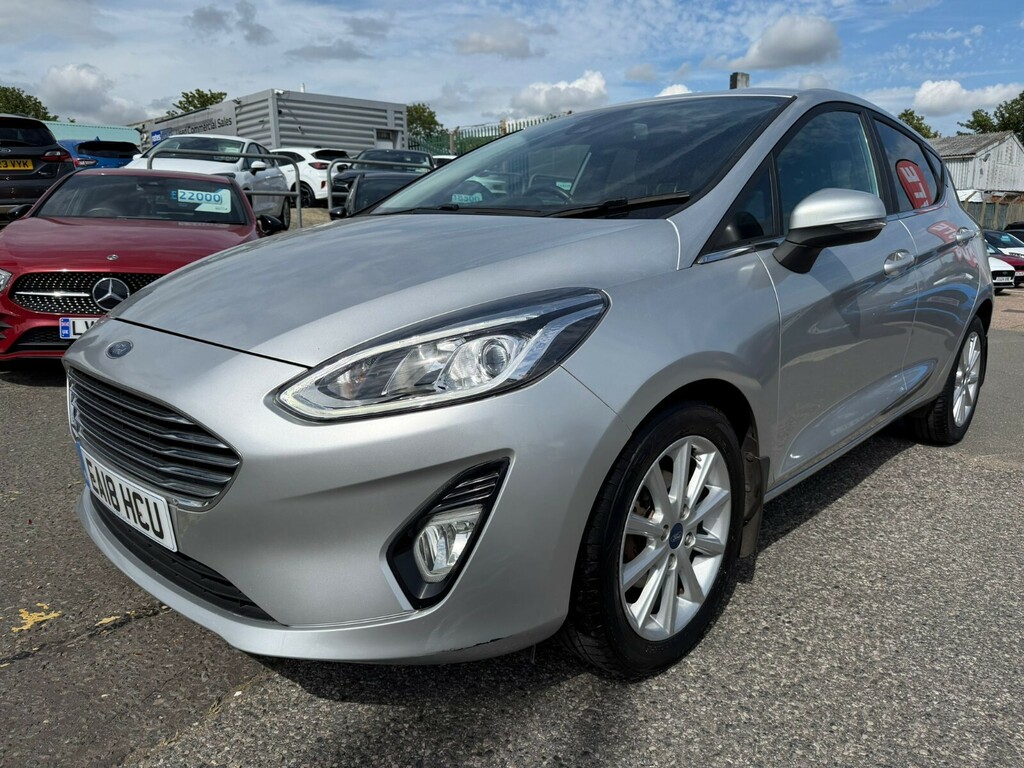 Ford Fiesta Fiesta Hatchback 1.0 Ecoboost Titanium EA18HCU Silver #3