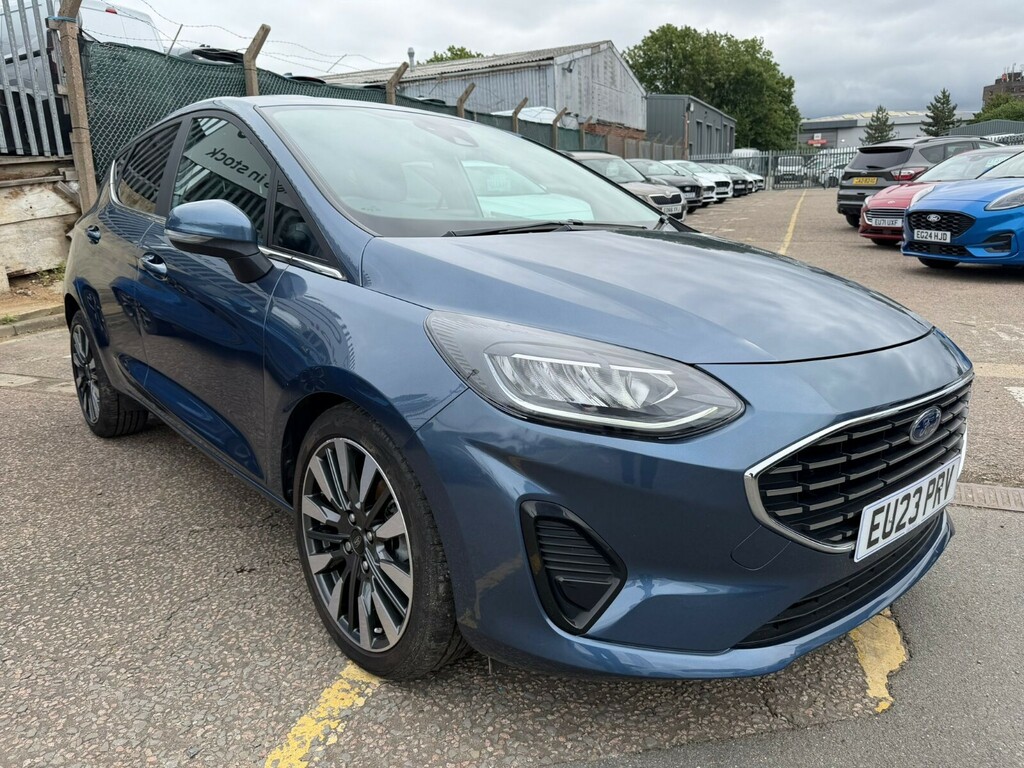 Ford Fiesta Fiesta Hatchback 1.0 Ecoboost Hybrid Mhev 125 Tita Blue