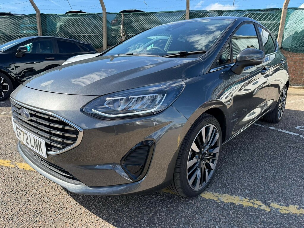 Ford Fiesta Fiesta Hatchback 1.0 Ecoboost Titanium X EF72LNK Grey #3
