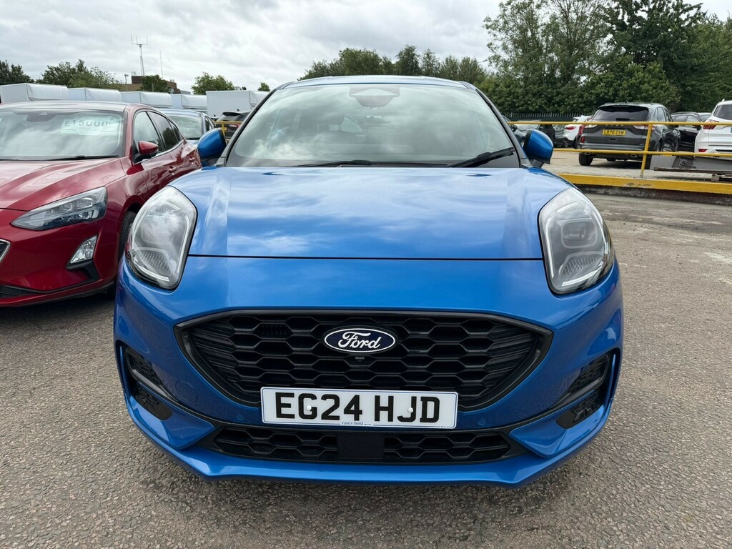 Ford Puma Puma Hatchback 1.0 Ecoboost Hybrid Mhev 155 St-lin EG24HJD Blue #2
