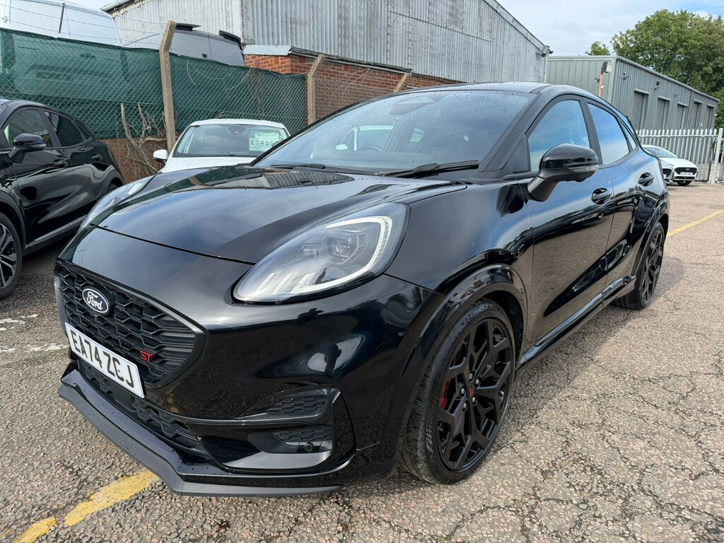 Ford Puma Puma Hatchback 1.0 Ecoboost Hybrid Mhev St Dct EA74ZCJ Black #4