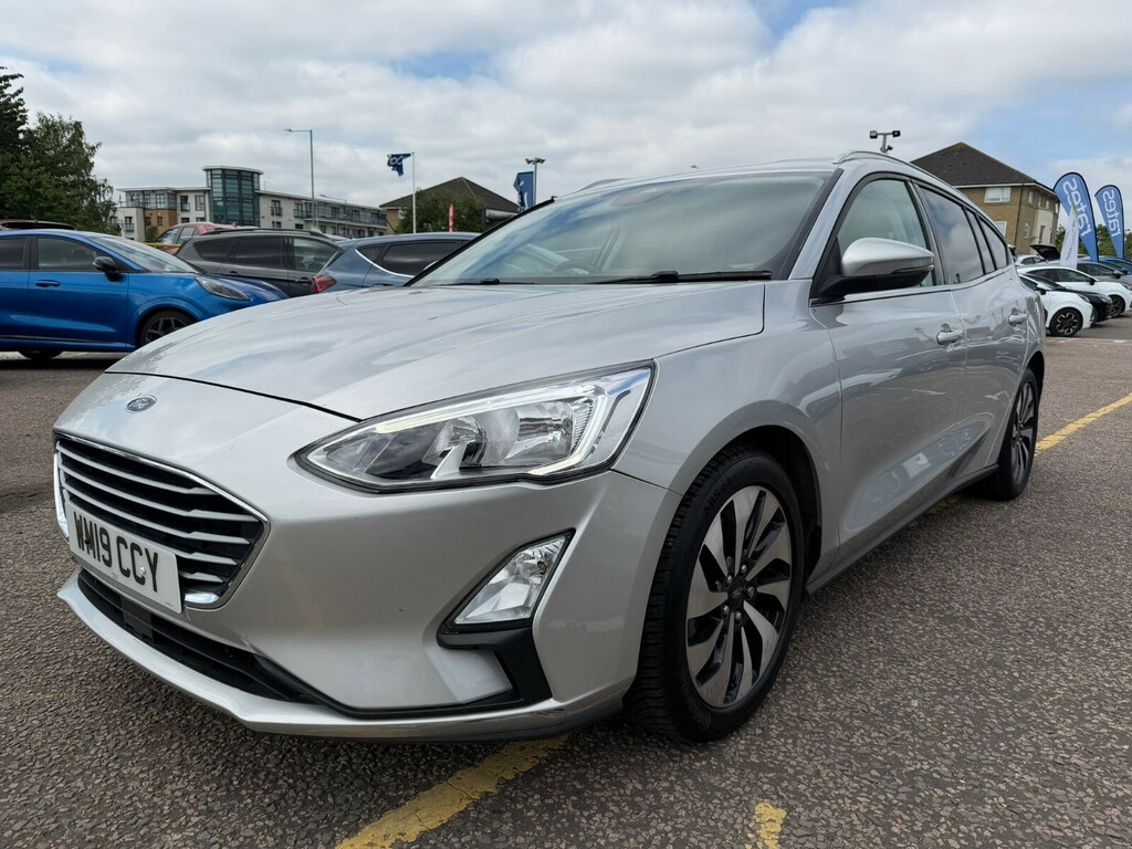 Ford Focus Focus Estate 1.0 Ecoboost 100 Zetec WM19CCY Silver #3