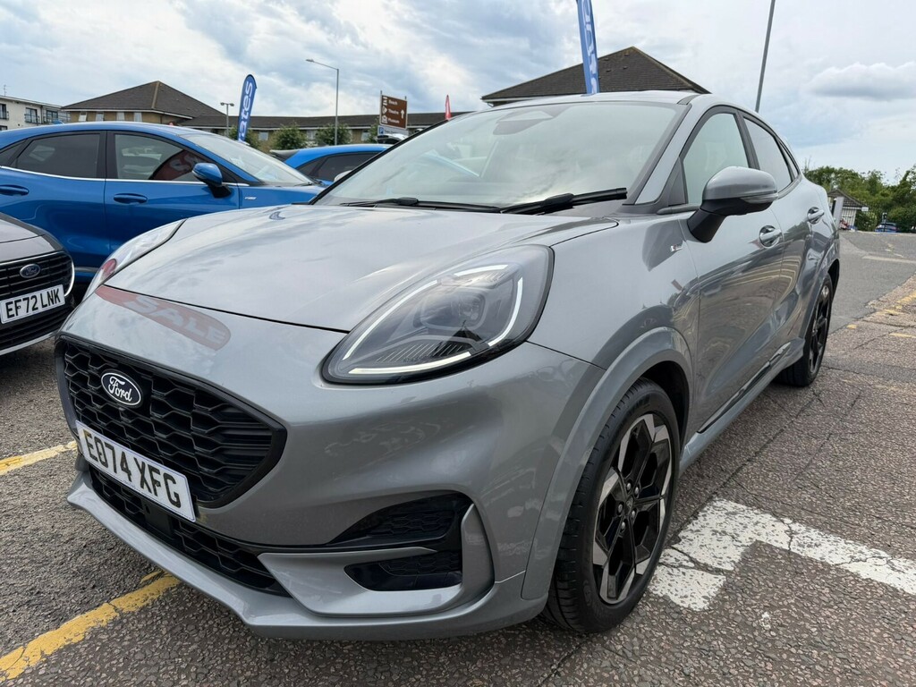 Ford Puma Puma Hatchback 1.0 Ecoboost Hybrid Mhev St-line X EO74XFG Silver #3