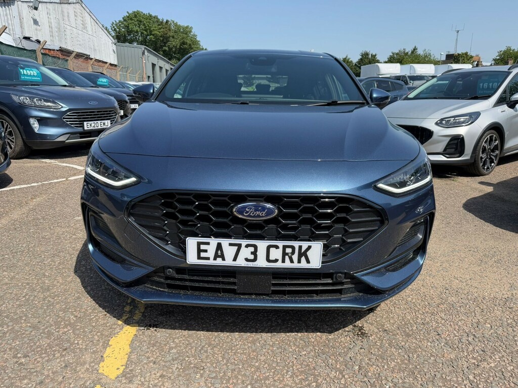 Ford Focus Focus Hatchback 1.0 Ecoboost St-line X EA73CRK Blue #2