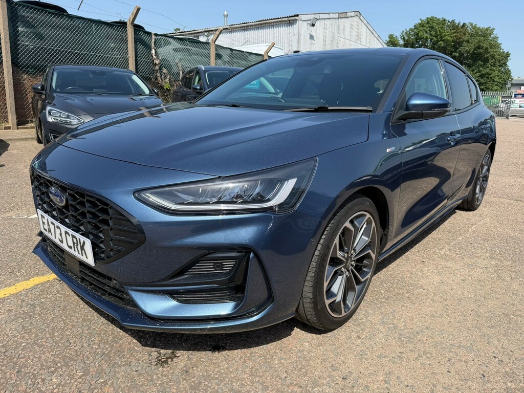 Ford Focus Focus Hatchback 1.0 Ecoboost St-line X EA73CRK Blue #3